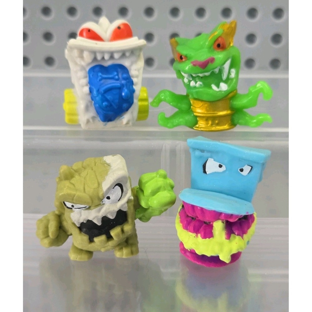 Mr Beast‎ Lab Swarms Beasts Figures Moose Toys 4pc Lot Collectible Action Figure